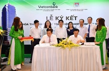 Vietcombank Ba Đình ký kết Thỏa thuận hợp tác toàn diện và Hợp đồng tín dụng với TUDI.,JSC