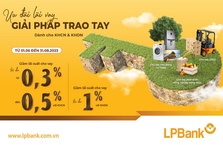 LPBank giảm lãi suất đồng loạt cho khách hàng hiện hữu trên quy mô lớn