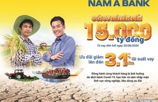 Nam A Bank giảm 3,1% lãi vay