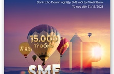 VietinBank tăng quy mô gói ưu đãi lãi suất SME UP lên 15.000 tỷ đồng