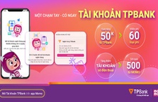 TPBank ưu đãi khách hàng mở tài khoản trên app MoMo