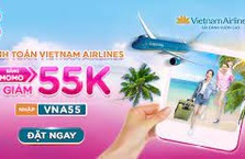 Deal độc quyền: thanh toán Vietnam Airlines bằng MoMo, giảm giá cực mê!