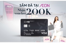 Nhận voucher 200K khi mua sắm tại Siêu thị AEON