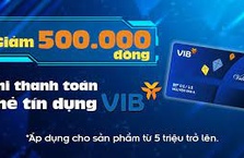 Săn ưu đãi - giảm đến 500.000 VNĐ cùng thẻ thanh toán V
