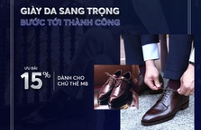 [MB x Namidori] Giày da Sang trọng – Bước tới Thành công