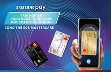 Ra mắt tính năng Samsung Pay cho thẻ quốc tế SCB Mastercard