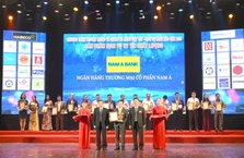 Hai sản phẩm của Nam A Bank vào top 20 sản phẩm chất lượng