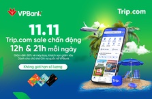 Sale chấn động 11/11 tại Trip.com