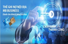 MB phát hành thẻ ghi nợ nội địa “MB Business” cho doanh nghiệp