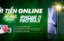 GỬI TIỀN ONLINE – SỞ HỮU NGAY IPHONE 11 PRO MAX CÙNG SCB