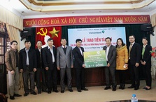 Vietcombank trao 3 tỷ đồng xây dựng trường học tại Bắc Giang năm 2017