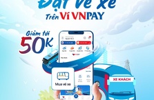 Đặt vé xe liên tỉnh giảm tới 50.000 VND