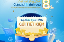 BAOVIET Bank Kiên Giang: Tuổi mới lung linh – Giáng sinh rinh quà