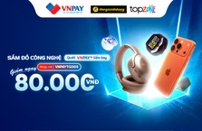 Ưu đãi 80.000 đồng khi thanh toán bằng VNPAY-QR tại Thế Giới Di Động và TopZone