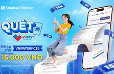 Ưu đãi thanh toán khoản vay tại Shinhan Finance bằng VNPAY-QR