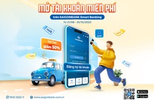 SaiGonBank triển khai chương trình “Mở tài khoản miễn phí - Nhận ưu đãi mê ly''