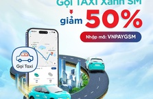 Giảm ngay 50% khi gọi taxi Xanh SM trên ví VNPAY