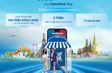 VietinBank cho phép thanh toán bằng mã QR Pay tại Thái Lan
