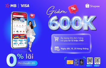 GIẢM NGAY 600K KHI MUA TRẢ GÓP TẠI SHOPEE