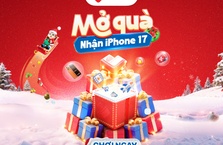 Mở ứng dụng VNPAY, mở quà Giáng sinh: Săn iPhone 17 Pro và hàng ngàn deal hời với tổng giá trị hơn 1 tỷ đồng