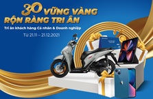 Sacombank tung nhiều ưu đãi dịp 30 năm thành lập