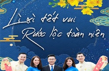 CB trao gửi lộc xuân tới khách hàng nhân dịp đầu năm