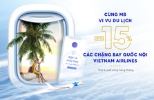 GIẢM 15% GIÁ VÉ - CÙNG MB VI VU DU LỊCH