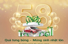 Vietcombank “Quà tưng bừng - Mừng sinh nhật lớn”