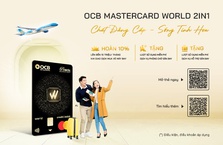 Chủ thẻ OCB Mastercard World 2in1 nhận ưu đãi khi mua vé Vietnam Airlines