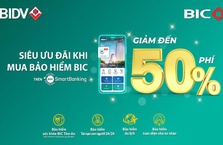 Giảm 50% phí bảo hiểm BIC qua ứng dụng BIDV SmartBanking