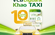 10 chuyến ưu đãi giảm tới 50% khi gọi taxi trên ứng dụng VCB Digibank