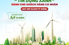 Agribank dành 10.000 tỷ đồng triển khai chương trình ưu đãi “Tín dụng xanh” đối với khách hàng cá nhân