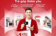 Ưu đãi tặng tiền cho khách hàng đăng ký chuyển đổi trả góp từ 30 triệu đồng