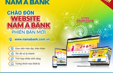 Nam A Bank ra mắt website phiên bản mới