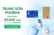 [MB x TRUNG SƠN PHARMA] Giảm thêm 20,000 VNĐ dành cho chủ thẻ MB NAPAS hoặc MB Mastercard