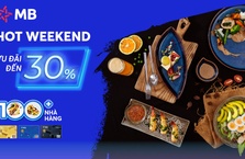 100++ điểm ưu đãi ẩm thực cho chủ thẻ tín dụng MB JCB