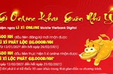 VietBank khuyến mãi “Lì xì Online - khai xuân như ý”