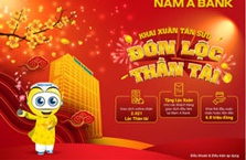 NamABank tặng Lộc xuân cho khách hàng giao dịch đầu năm