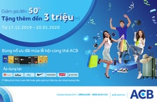 Ngập tràn ưu đãi mùa lễ hội cùng Thẻ ACB