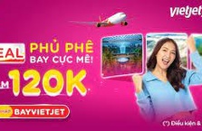 Độc quyền: MoMo tung deal Vietjet Air giảm đến 120.000Đ cực cháy!