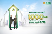 OCB dành gói vay 1.000 tỷ đồng ưu đãi cho doanh nghiệp SME
