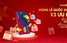 Quẹt thẻ VietinBank - Nhân 3 ưu đãi