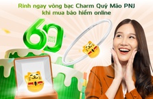 Rinh ngay vòng bạc Charm Quý Mão PNJ khi mua bảo hiểm online tại Vietcombank