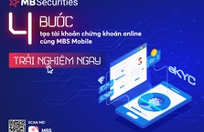 Chứng khoán Online ngay trên App MBS Mobile