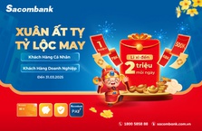 Sacombank dành 18 tỷ đồng tri ân khách hàng dịp Xuân Ất Tỵ