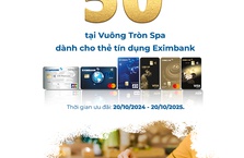 Ưu đãi giảm đến 50% tại Vuông Tròn Spa dành cho thẻ tín dụng Eximbank