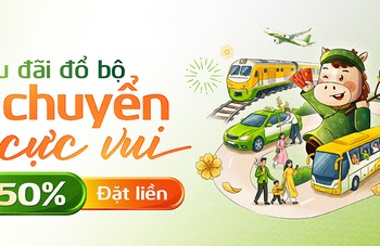 Giảm đến 50% khi đặt taxi, vé tàu, vé xe, vé máy bay trên VCB Digibank