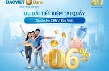 Chương trình ưu đãi gửi tiết kiệm tại quầy