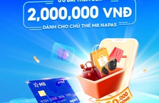 [MB x Shopee] Tặng đến 2.000.000 VNĐ khi mua sắm trực tuyến dành cho chủ thẻ MB NAPAS