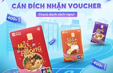 Chúc mừng Top 124 chủ thẻ Hi ShopeeFood nhận voucher ShopeeFood 400K